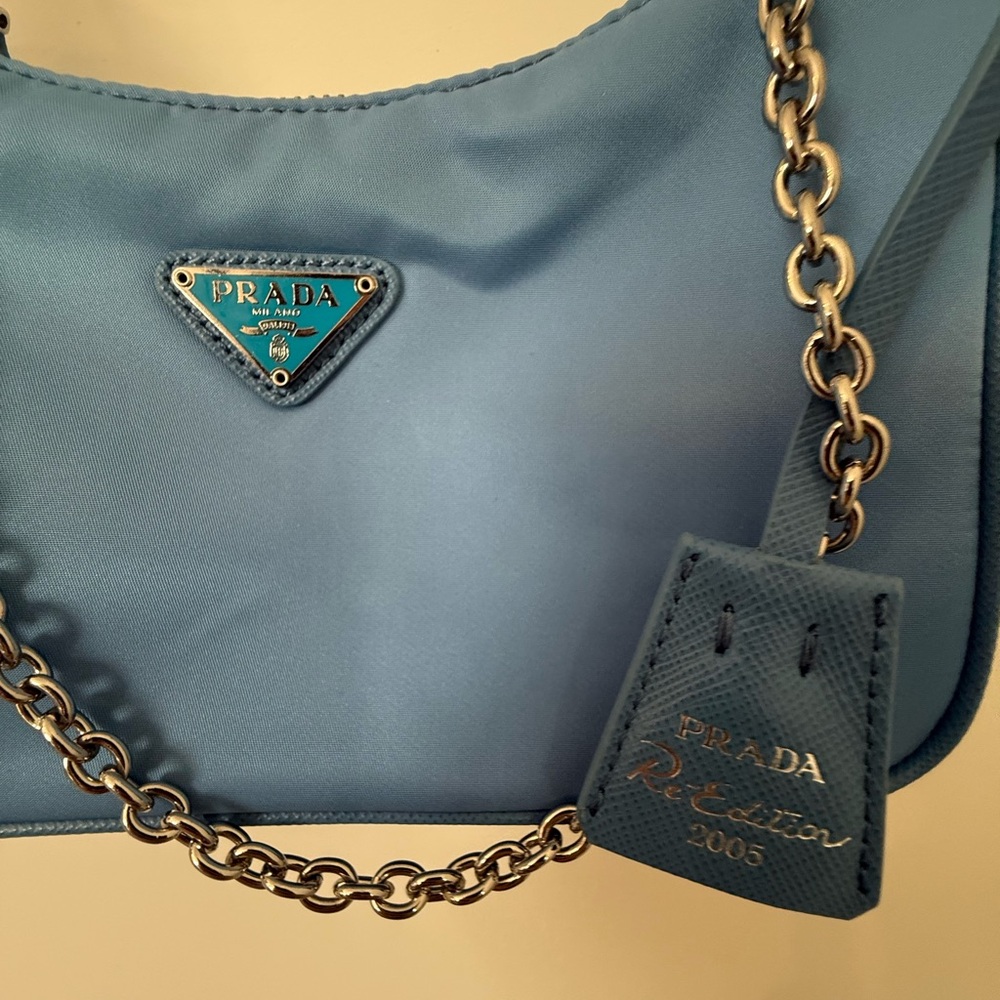 Prada Blue Crossbody Bag